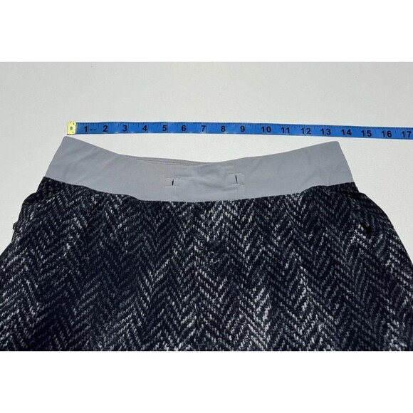 LULULEMON Grey Black T.H.E. Shorts 9" Lined Bleached Herringbone Mens Size Small - Picture 7 of 9